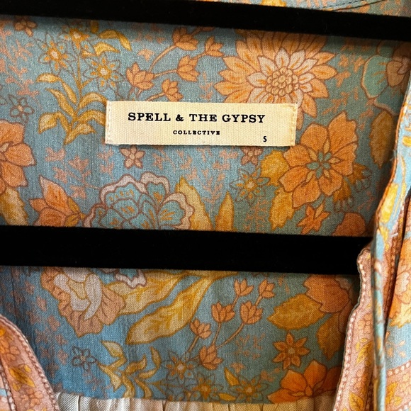 Spell Juniper Playdress-Eggshell Blue - Picture 4 of 6